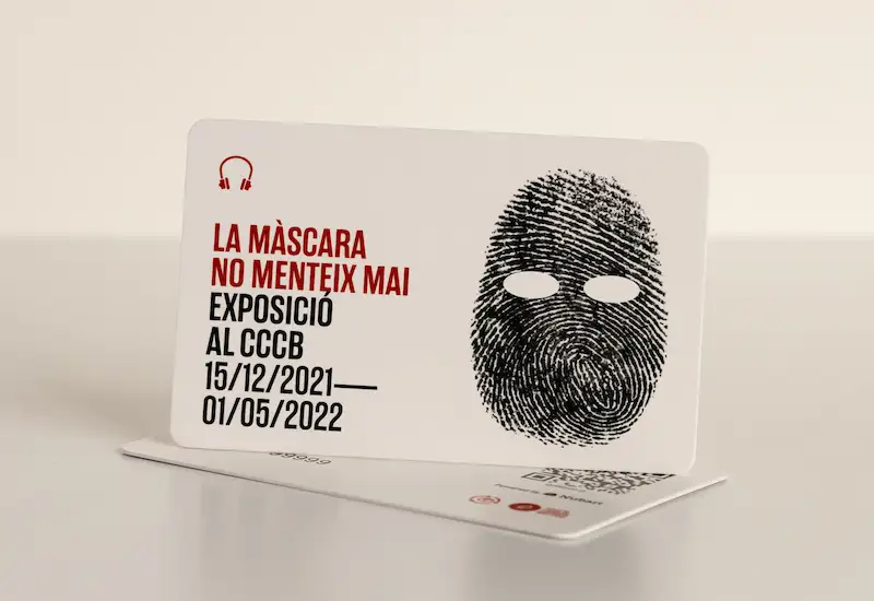 Audioguida La maschera non mente mai - CCCB - Barcellona