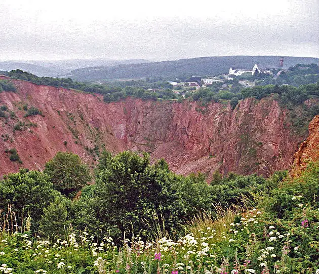 Das Altenberger Erzgebirge in Deutschland