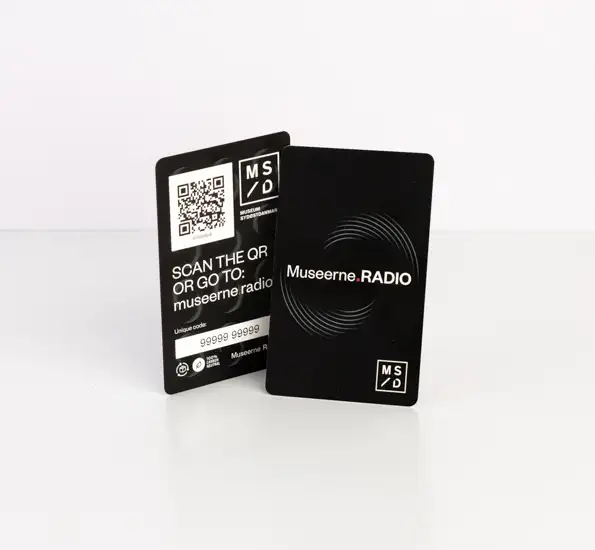 Koge Museum Audio Guide Card