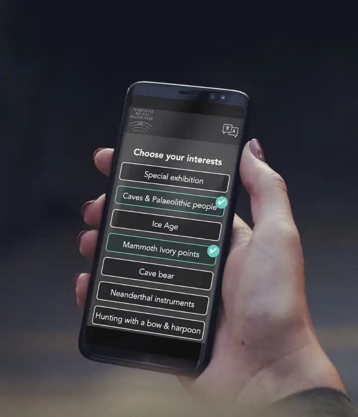 List of interest in Audioguide for National Museum of Slovenia