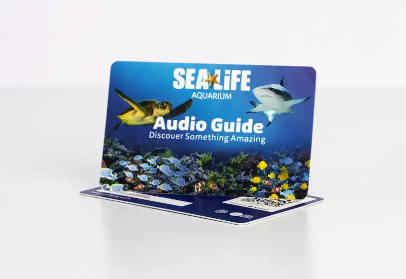 Carte-audioguide de l'aquarium Sea Life Arizona