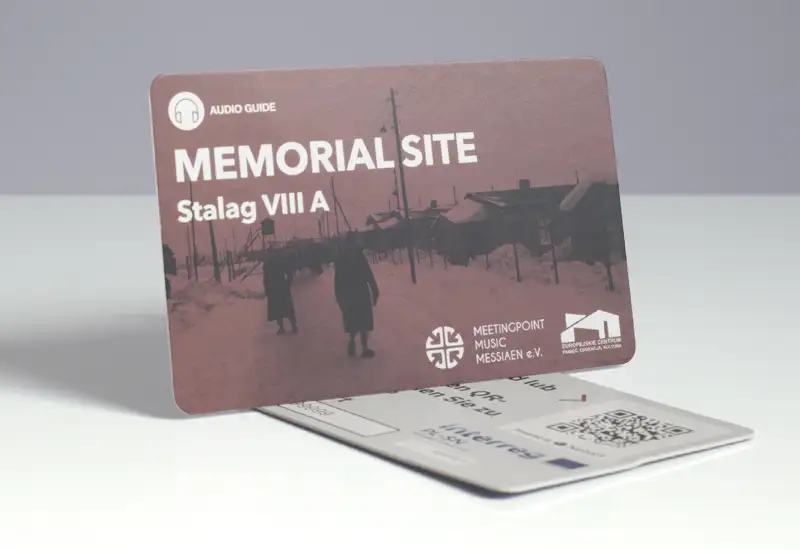 Audioguide-Karte für die Gedenkstätte Stalag VIII A in Görlitz