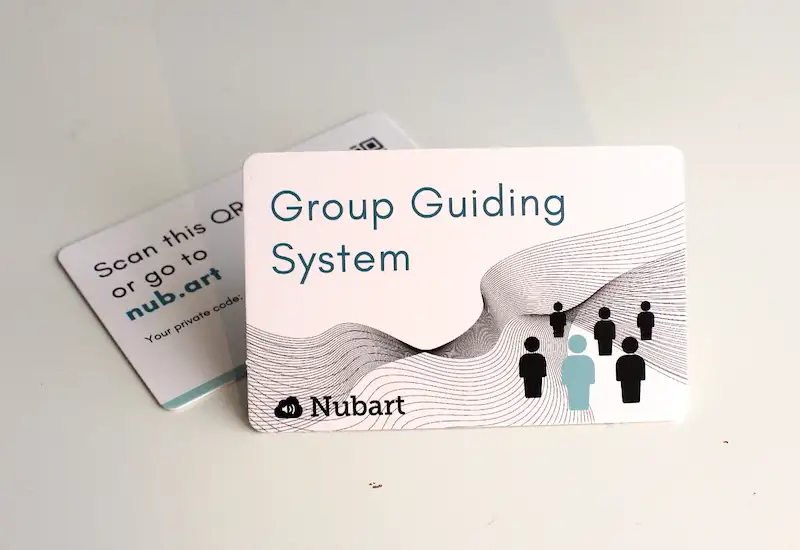 Nubart Live - Sistema de guiado de grupos for International Policy Group