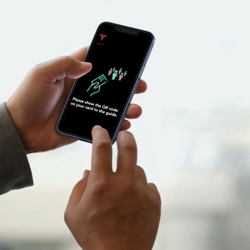 Tour-Guide-System-Karte für Tesla