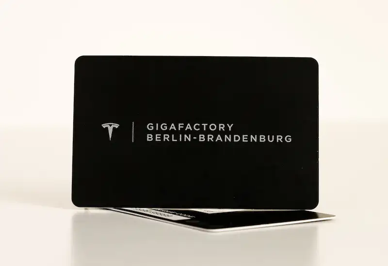 Système de visite guidée pour la Gigafactory de Tesla à Berlin
