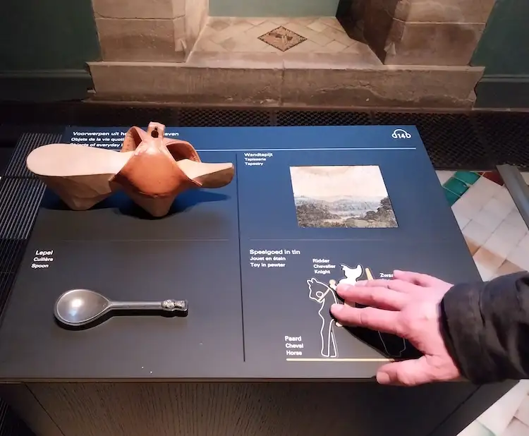 Touchpoint at the Gruuthusemuseum, Bruges