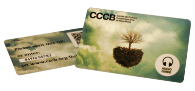 Nubart audio guide card