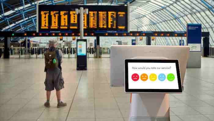 Feedback terminal airport