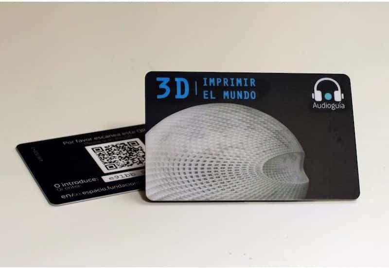 3D: Отпечатване на света, Nubarts Audioguide für den Espacio Fundación Telefónica