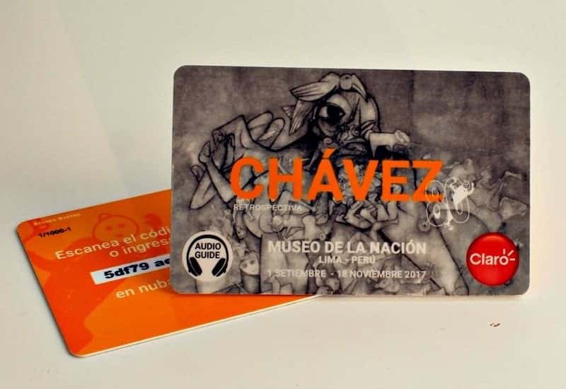 Audioguía para la exposición Chávez en el Museo de la Nación de Lima